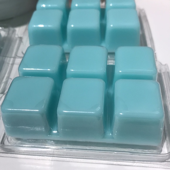 Cin Rolls Wax Melts Soy Waxing Tarts CBuns Aqua Qty3 Hand Crafted NEW ITEM - Picture 3 of 5